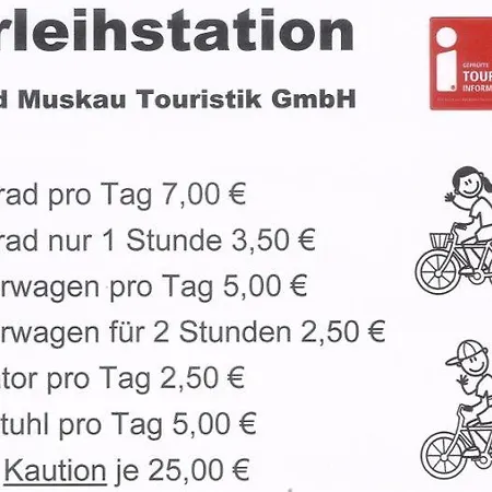 Gruener Fuerst Zentrale Ruhige Lage Im Innenhof Бад-Мускау